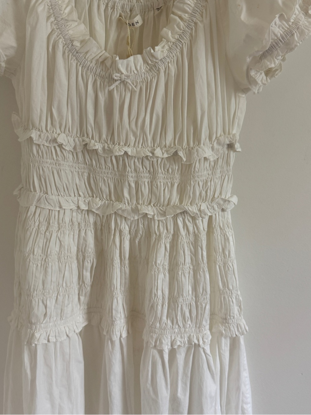 NWT Doen Leanne Dress in Salt - Picture 4 of 8